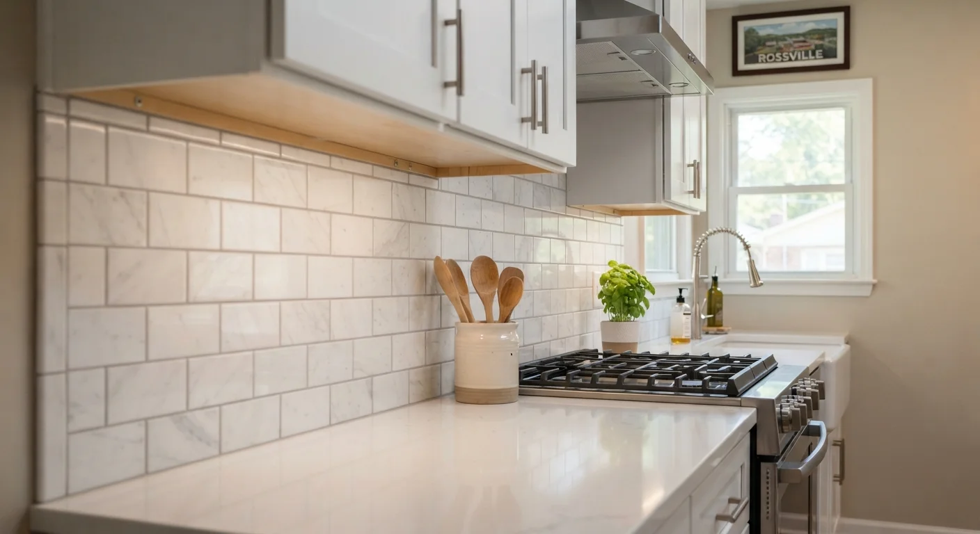 How to Install a Backsplash in a Kitchen